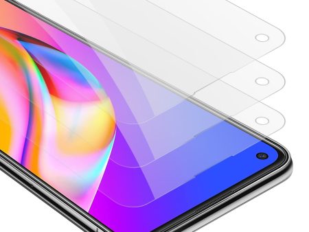 Cadorabo 3x Panzer Folie kompatibel mit Oppo A94 5G - Schutzfolie 3er Pack Gehärtetes (Tempered) Display-Schutzglas in 9H Härte mit 3D Touch Kompatibilität Online Hot Sale