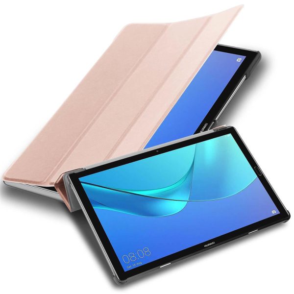 Cadorabo Tablet Hülle kompatibel mit Huawei MediaPad M5 8 (8.4 Zoll) Ultra Dünne Schutzhülle mit Auto Wake Up und Standfunktion For Sale