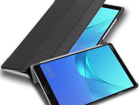 Cadorabo Tablet Hülle kompatibel mit Huawei MediaPad M5 8 (8.4 Zoll) Ultra Dünne Schutzhülle mit Auto Wake Up und Standfunktion For Sale