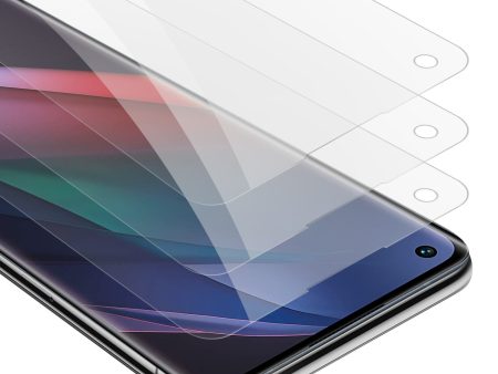 Cadorabo 3x Panzer Folie kompatibel mit Oppo FIND X3 NEO - Schutzfolie 3er Pack Gehärtetes (Tempered) Display-Schutzglas in 9H Härte mit 3D Touch Kompatibilität Online Sale