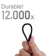 Cadorabo USB Kabel 1 Meter USB Kabel 2.4A kompatibel mit Apple Geräten z.B. Smartphones, Tablets, Laptops und mehr - Ladegerät Ladekabel Adapter Supply