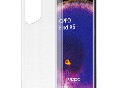 Cadorabo Hülle kompatibel mit Oppo FIND X5 Schutzhülle aus flexiblem TPU Silikon For Discount