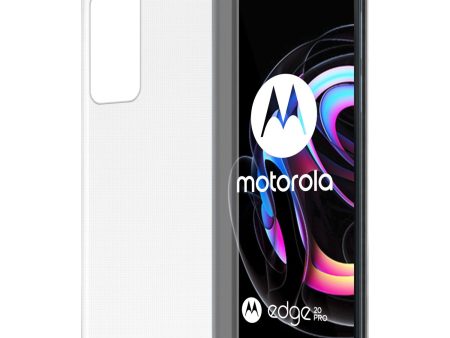 Cadorabo Hülle kompatibel mit Motorola EDGE 20 PRO   EDGE S PRO Schutzhülle aus flexiblem TPU Silikon Online