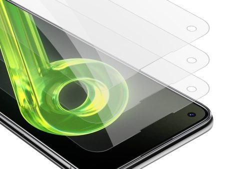 Cadorabo 3x Panzer Folie kompatibel mit Realme 9 4G   9 PRO+ - Schutzfolie 3er Pack Gehärtetes (Tempered) Display-Schutzglas in 9H Härte mit 3D Touch Kompatibilität For Cheap