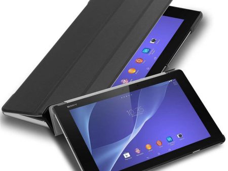 Cadorabo Tablet Hülle kompatibel mit Sony Xperia Tablet Z2 (10.1 Zoll) Ultra Dünne Schutzhülle mit Auto Wake Up und Standfunktion Discount