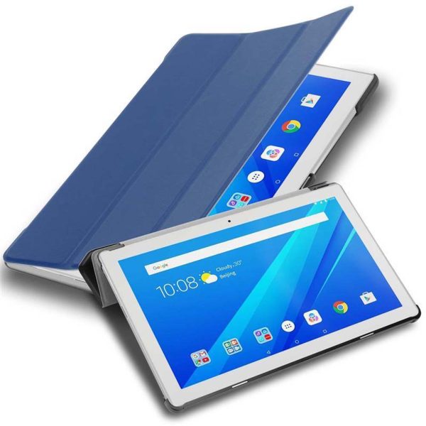 Cadorabo Tablet Hülle kompatibel mit Lenovo Tab 4 10 (10.1 Zoll) Ultra Dünne Schutzhülle mit Auto Wake Up und Standfunktion Supply